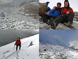 9 1 Jerome Ryan Treks From Makalu Sandy Camp Towards East Col Camp The trail from Makalu Sandy Camp (5300m) continues traversing the rocky and snowy ridge high above the Barun Glacier, before descending on snow as the trail turns to the west.